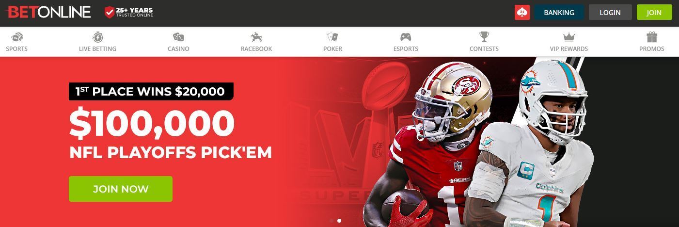 BetOnline screenshot